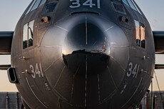 RCAF Hercules CC-130H air to air refuelling aircraft. 