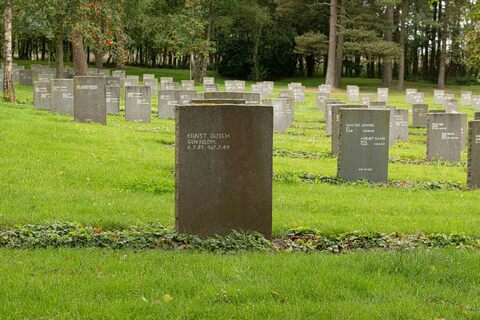 Field Marshal Ernst Busch. Cannock Chase Deutsche Soldatenfriedhof (German Military Cemetery)